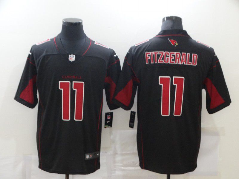 Men Arizona Cardinals #11 Fitzgerald Black Nike Vapor Untouchable Limited 2020 NFL Nike Jerseys->seattle seahawks->NFL Jersey